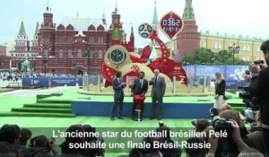 Football/Mondial-2018: Pelé souhaite une finale Brésil-Russie