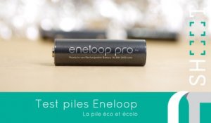 Eneloop test piles rechargeables