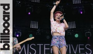 Misterwives Relaxing Backstage with a Puppy | Firefly Festival 2017