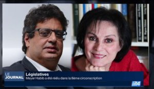 Législatives françaises 2017: Meyer Habib a été réélu dans la 8ème circonscription