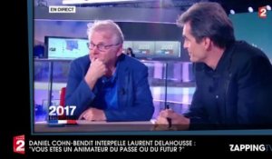 Laurent Delahousse : Daniel Cohn-Bendit l'interpelle en plein direct sur son avenir en tant que présentateur (Vidéo)