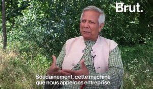 Muhammad Yunus, prix Nobel de la paix, défend le développement du "social business"
