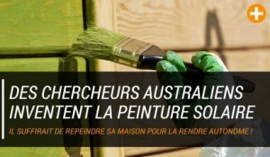 Des chercheurs australiens inventent la peinture solaire