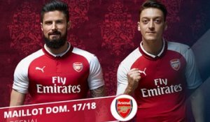 Le maillot domicile d'Arsenal pour la saison 2017/2018
