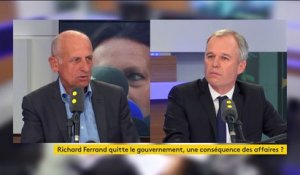 Mélenchon et Le Pen "voudront faire un cirque" à l'Assemblée nationale, craint François de Rugy