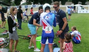 Championnats de France - Chrono - Séverine Eraud : "Ça fait plaisir d'être en forme"