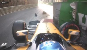 GP de Bakou 2017 - Crash de Palmer
