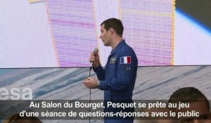 Salon du Bourget : Pesquet dialogue avec le public
