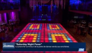 "Saturday Night Fever": Le plancher lumineux de la piste de danse vendu aux enchères