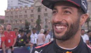 GP de Bakou 2017 - La joie de Daniel Ricciardo