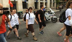 Les "marcheurs" de la Protection de l'enfance en route vers Paris