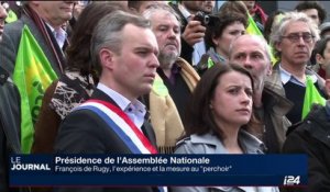 France - Présidence de l'Assemblée nationale: François de Rugy, l'expérience et la mesure au "perchoir"