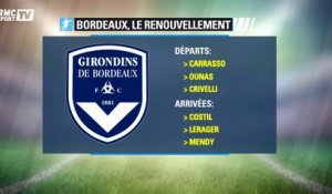 Ligue 1 – Bordeaux renouvelle son effectif