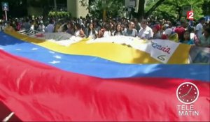 Venezuela : les journalistes dans la rue