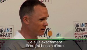 TdF 2017 - Froome: "En forme pour les trois prochaines semaines"