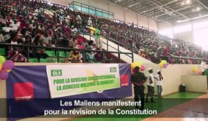 Les Maliens manifestent pour la révision de la Constitution