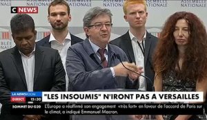 Jean-Luc Mélenchon et les députés de la France insoumise n'assisteront pas au discours d'Emmanuel Macron au Congrès