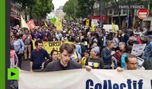 Des centaines de manifestants à Paris contre l'instauration d'un «état d'urgence permanent»