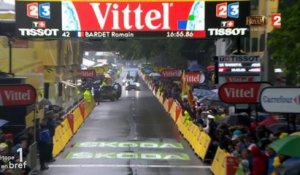 L'abandon de Valverde, le jaune pour Thomas : la 1re étape du Tour de France 2017 en bref