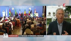 Terrorisme : le message d'Emmanuel Macron