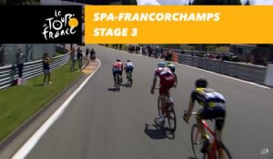 Première descente / The first descent - Étape 3 / Stage 3 - Tour de France 2017