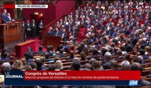 Congrès de Versailles: Macron propose de réduire d'un tiers le nombre de parlementaires