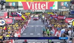 Première étape française pour les coureurs du Tour de France