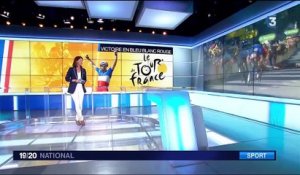 Tour de France : une victoire bleu, blanc, rouge