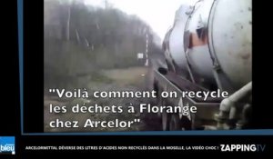 ArcelorMittal déverse des litres d’acide non recyclés dans la Moselle, la vidéo choc !