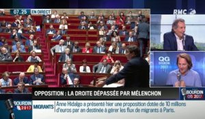 QG Bourdin 2017 : Opposition : La droite dépassée par Mélenchon – 07/07