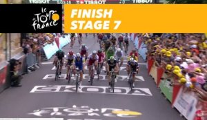 Arrivée / Finish - Étape 7 / Stage 7 - Tour de France 2017