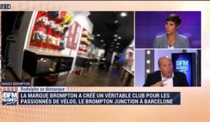 Rodolphe se démarque: la marque Brompton a créé un véritable club pour les passionnés de vélos, le Brompton Junction, à Barcelone - 08/07