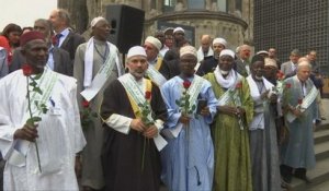 La marche des imams d'Europe contre le terrorisme