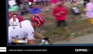 Tour de France 2017 : Richie Porte abandonne après une impressionnante chute (vidéo)