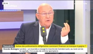 "Je ne suis pas du tout d'accord avec la réforme de l'ISF", dit Michel Sapin