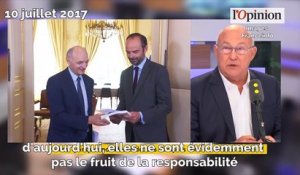 Attaqué, Michel Sapin riposte et cible Macron et Philippe
