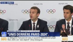 JO 2024: "C’est un sujet de moral", pour Emmanuel Macron