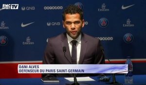 Dani Alves : "Ecrire l’histoire du PSG est un objectif"