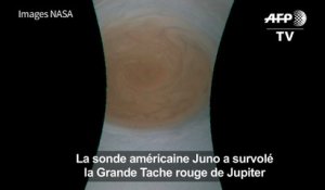 NASA: Premières images de la Grande Tache rouge de Jupiter