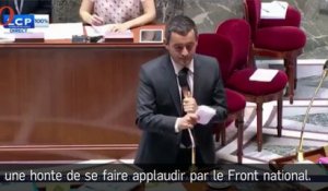 « Judas! »: Marine Le Pen insulte Gérald Darmanin qui lui répond