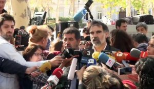 Les séparatistes catalans jugés pour sédition restent libres