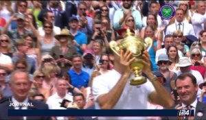 Wimbledon: Roger Federer confirme sa place dans l'histoire du sport