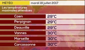 Nouveau pic de chaleur sur la France ce mardi