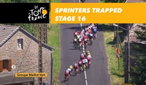 Les sprinteurs piégés par la formation Sunweb / Sunweb tries to keep the sprinters away - Étape 16 / Stage 16 - Tour de France 2017