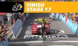 Arrivée / Finish - Étape 17 / Stage 17 - Tour de France 2017