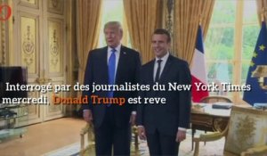 «Bon gars», «fort», «intelligent»: Trump juge Macron après sa visite à Paris