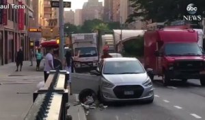 Bagarre avec une machette dans les rues de New-York