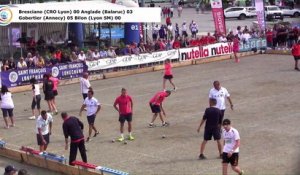 Demi-finales M1, France Quadrettes, Sport Boules, Chambéry 2017