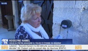 La sœur du père Hamel assassiné à l'église de Saint-Etienne-du-Rouvray livre un témoignage poignant