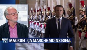 Laurent Joffrin explique la chute de la cote de popularité d'Emmanuel Macron